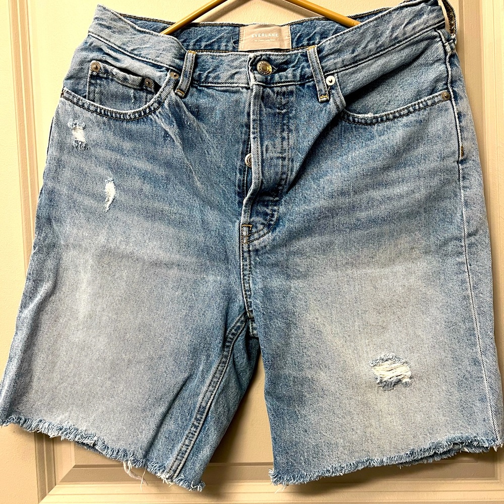 Everlane cheeky long shorts